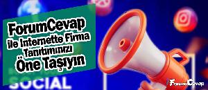 ForumCevap ile Internette Firma Tanıtımınızı Öne Taşıyın