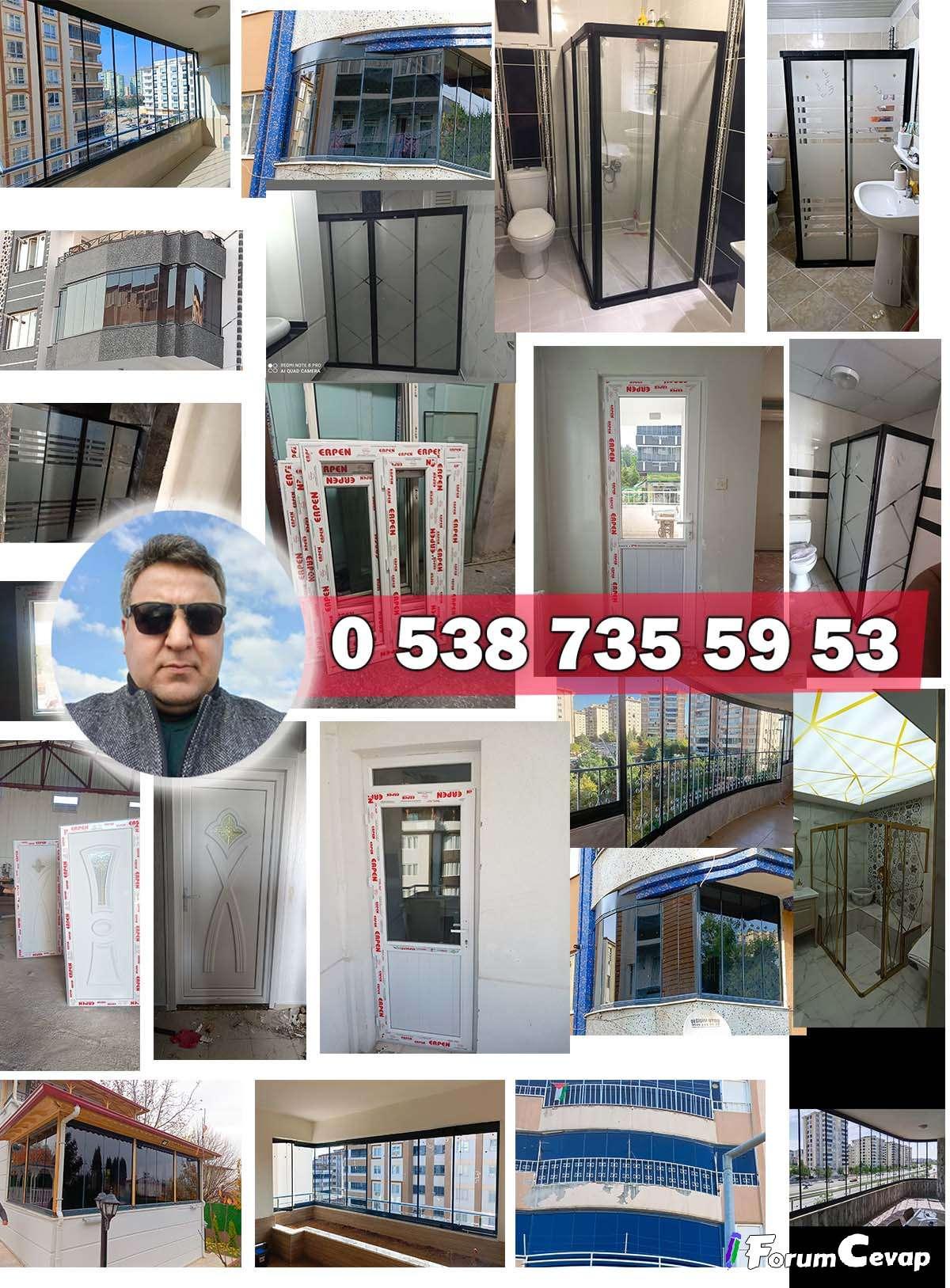 Cam Balkon | Duşakabin | Sineklik | PVC İmalatı ve Montajı | Gaziantep