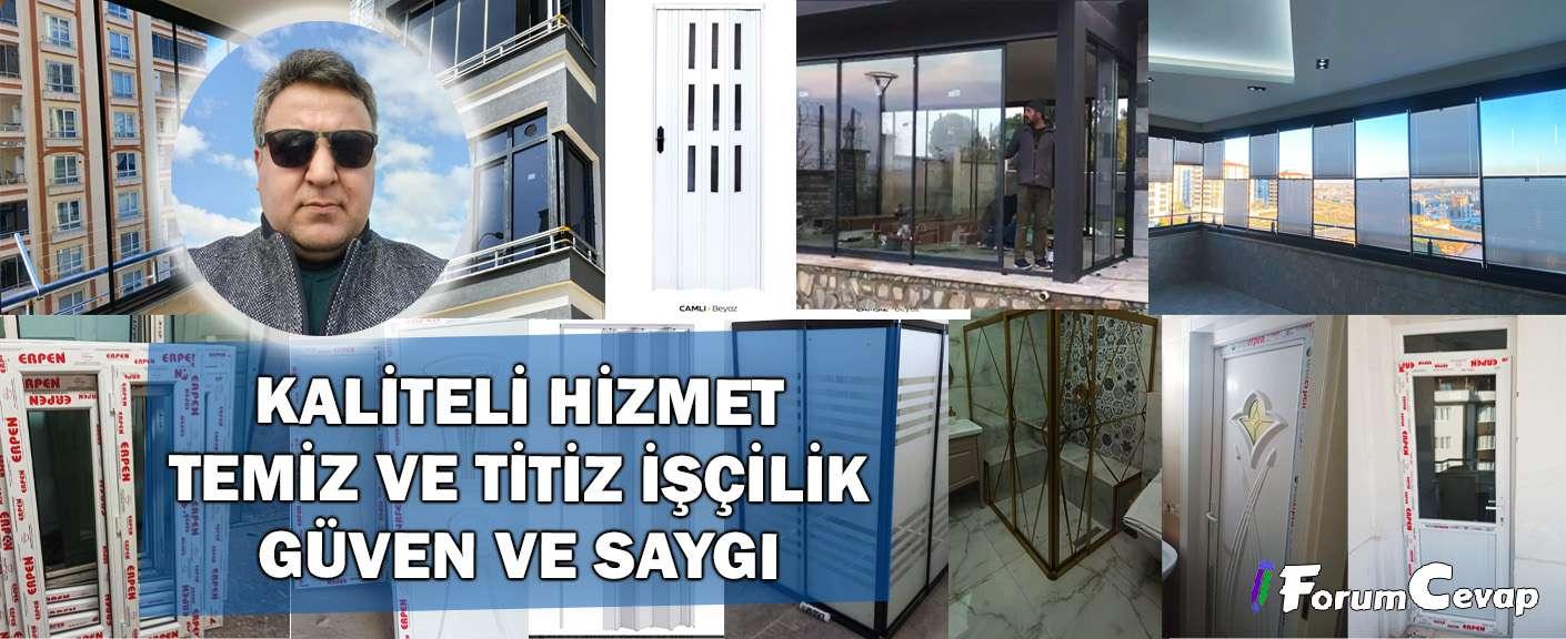 Cam Balkon | Duşakabin | Sineklik | PVC İmalatı ve Montajı | Gaziantep