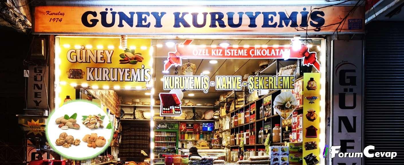 Güney Kuruyemiş Gaziantep | Gaziantep kuruyemişçiler | Güney Kuruyemiş mağazası | Gaziantep baharatçıları